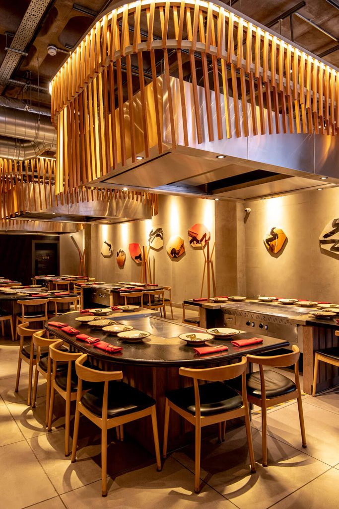 Benihana - Seating Area benihana digital signage