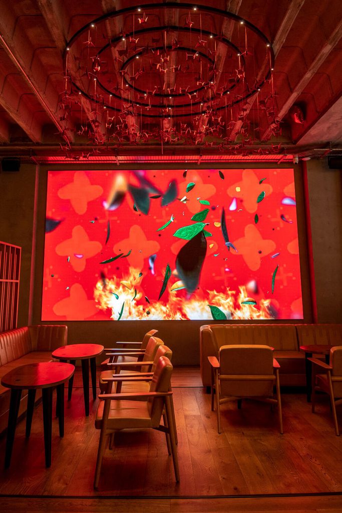 Benihana - Video Wall benihana digital signage